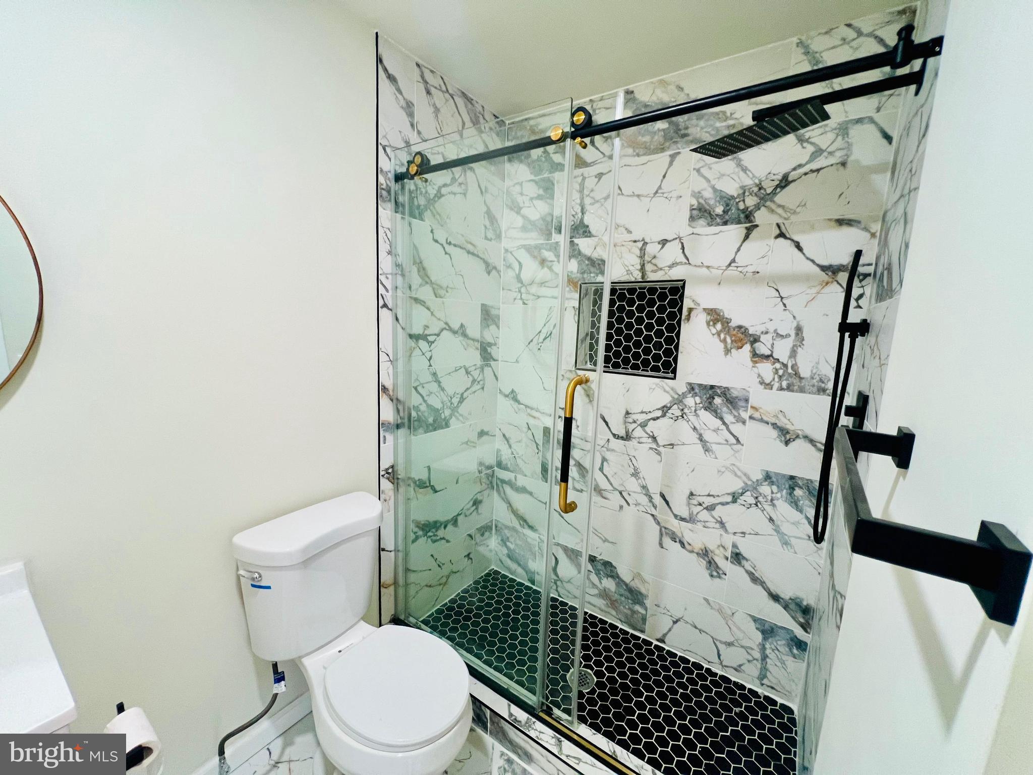 9826 Lomond Drive Manassas, VA 20109 - Photo 32 of 78 a bathroom with a toilet and shower