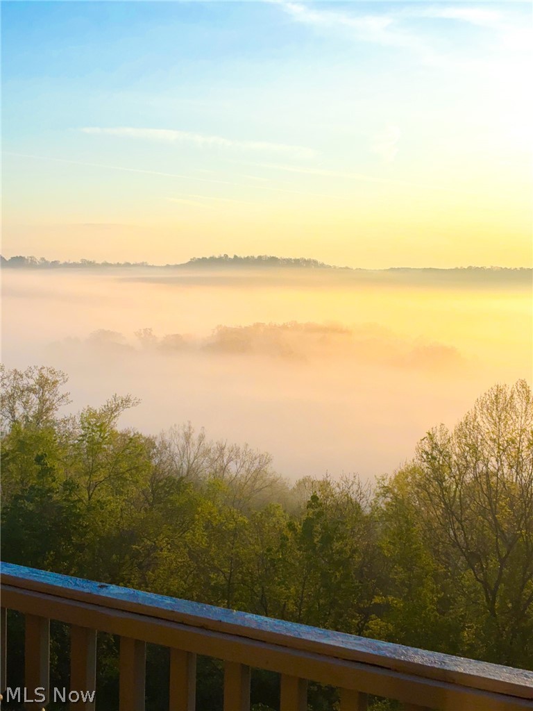 1602 Glendale Road, Unit 3 Marietta, OH 45750 - Photo 48 of 49 View during heavy fog from deck.