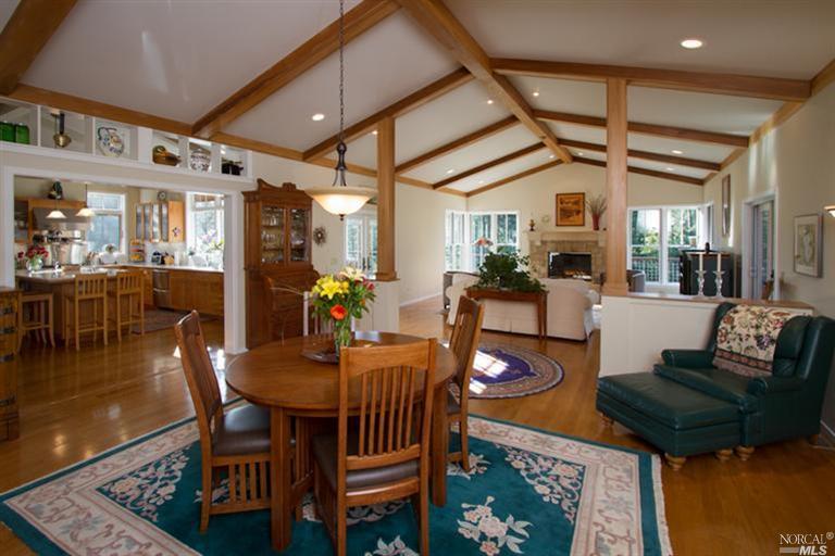 7930 Flynn Creek Road Comptche, CA 95427 - Photo 1 of 1 The dining room is centrally located bringing the whole family together with ease.