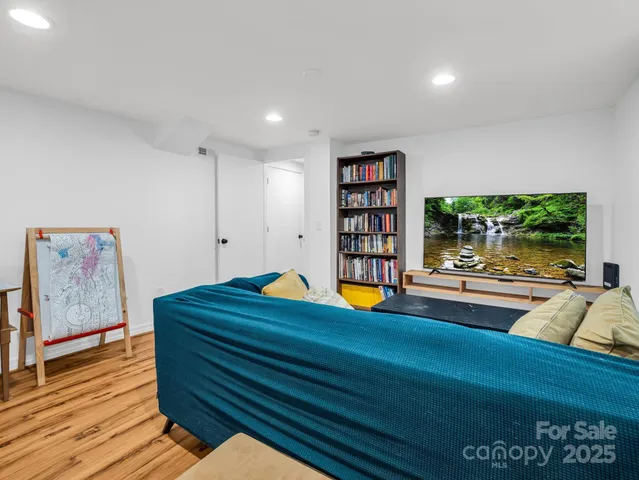 a room with furniture and window