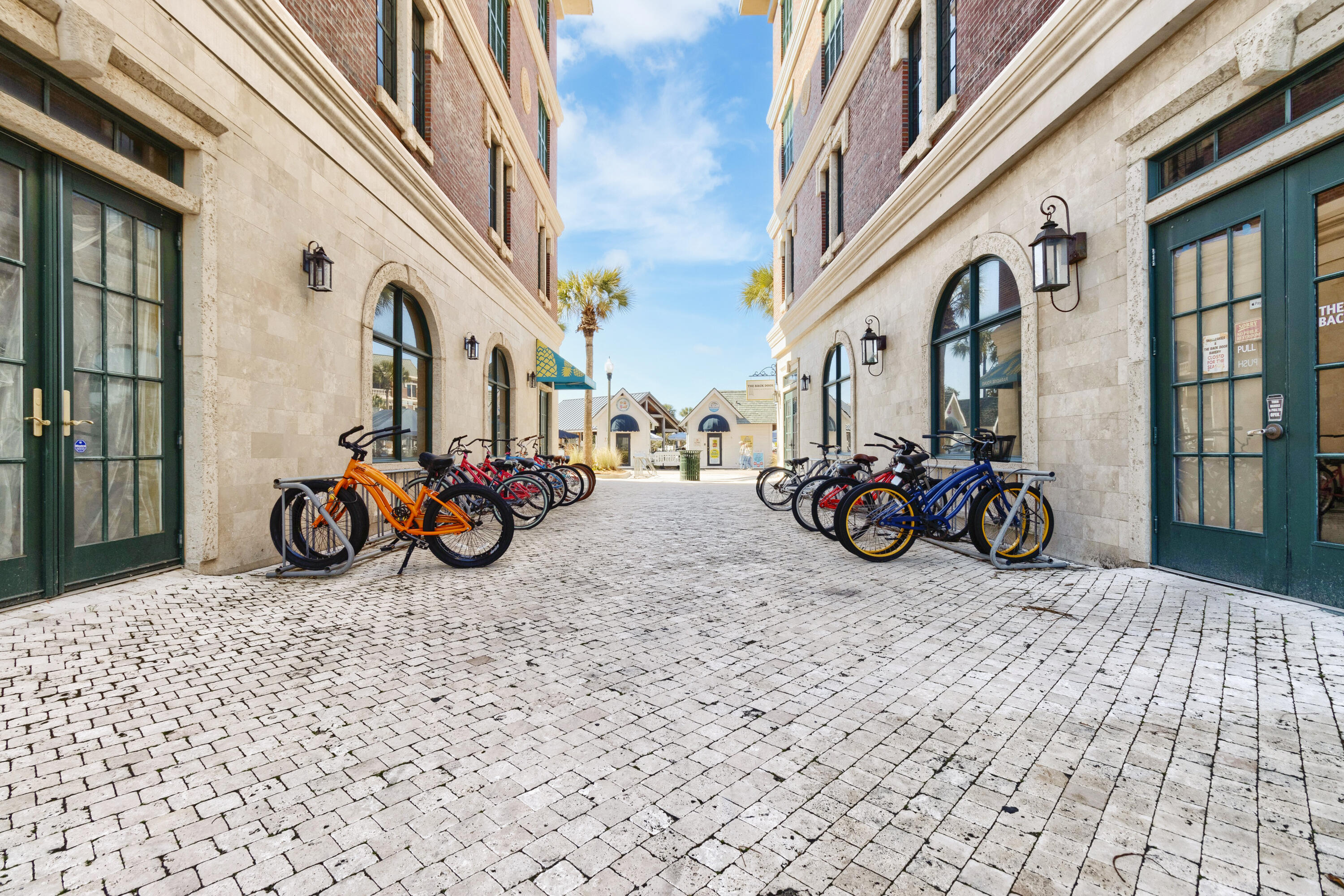 a view of a storage room with furniture