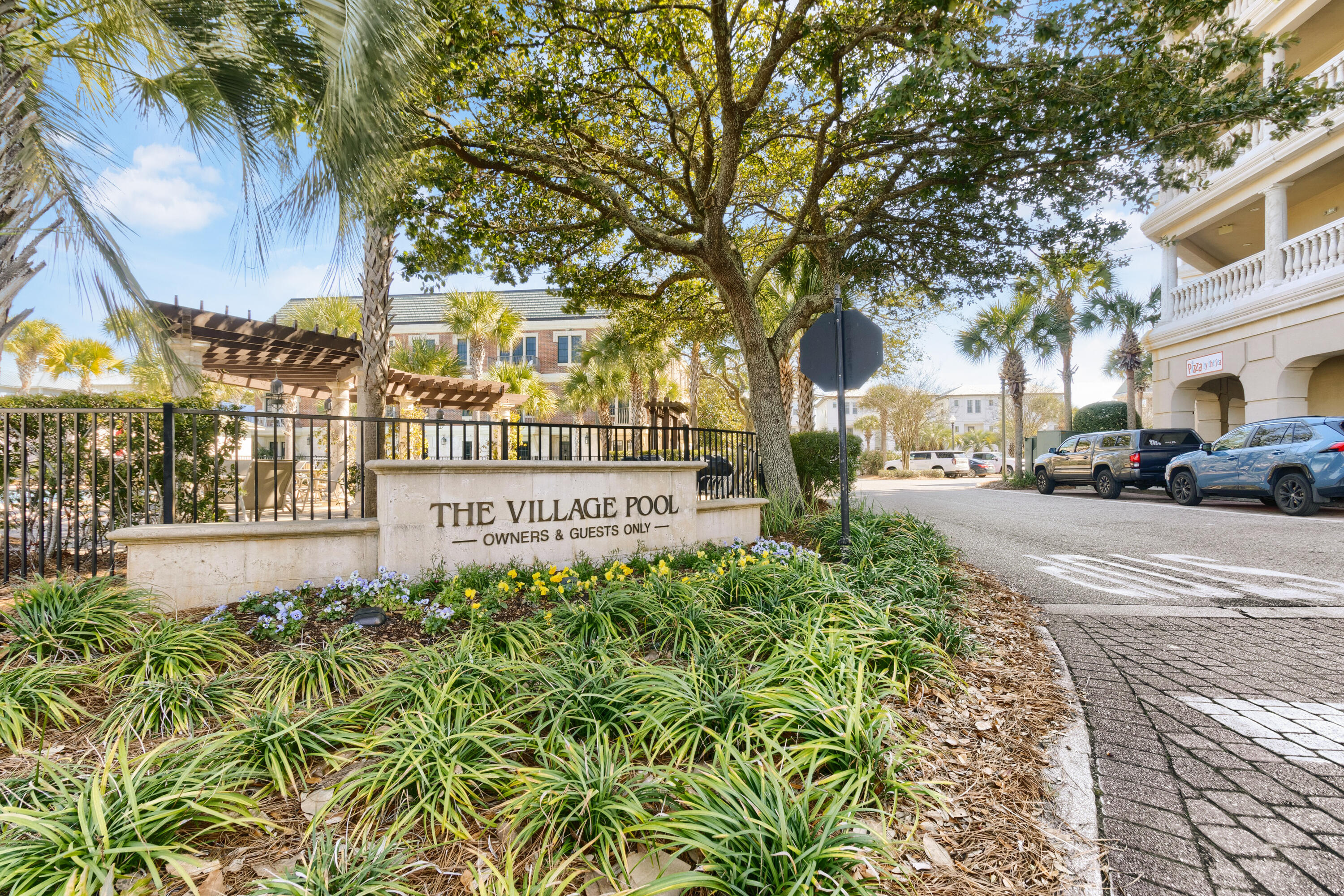10343 East County Highway 30A, Unit 305 Inlet Beach, FL 32413 - Photo 18 of 60 a sign on the side of a building