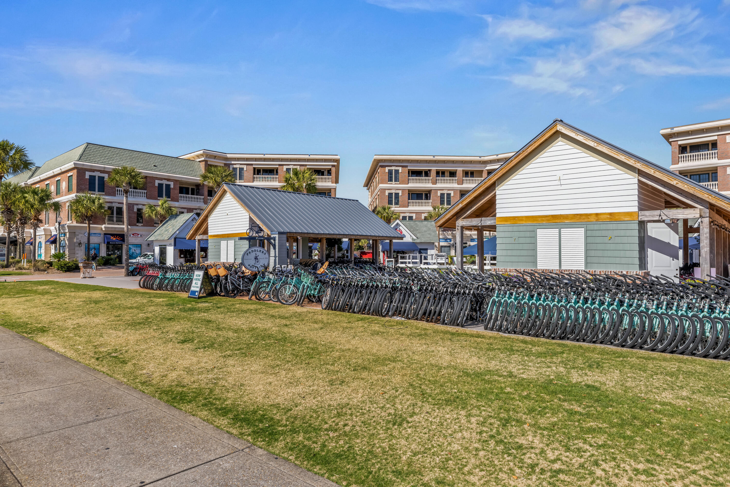10343 East County Highway 30A, Unit 305 Inlet Beach, FL 32413 - Photo 21 of 60 a backyard of a house with table and chairs