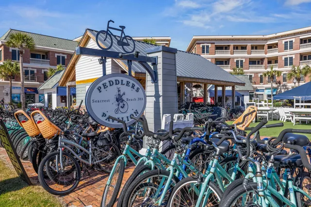 an aerial view of a multi story residential apartment building