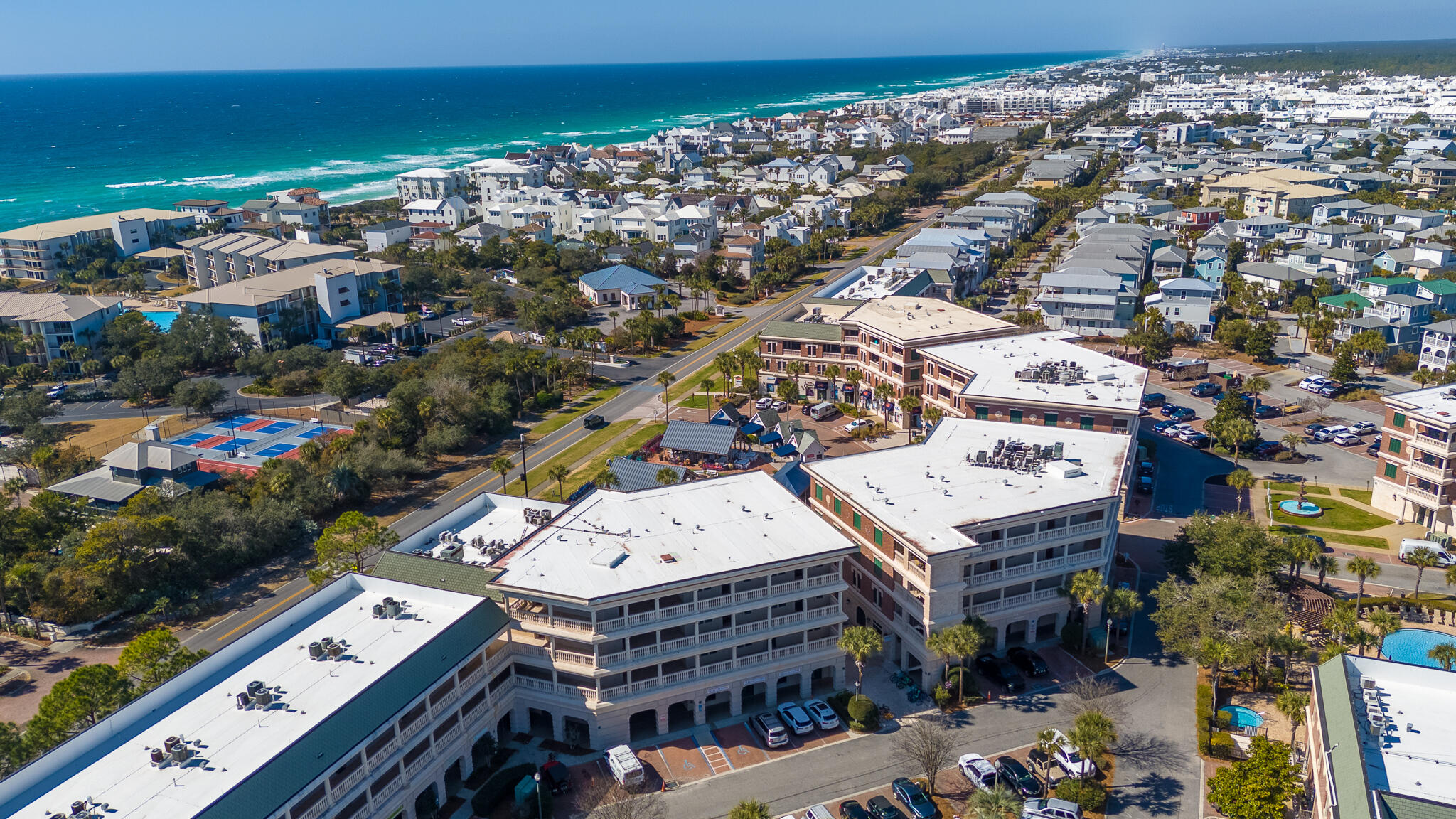 10343 East County Highway 30A, Unit 305 Inlet Beach, FL 32413 - Photo 4 of 60 an aerial view of a city