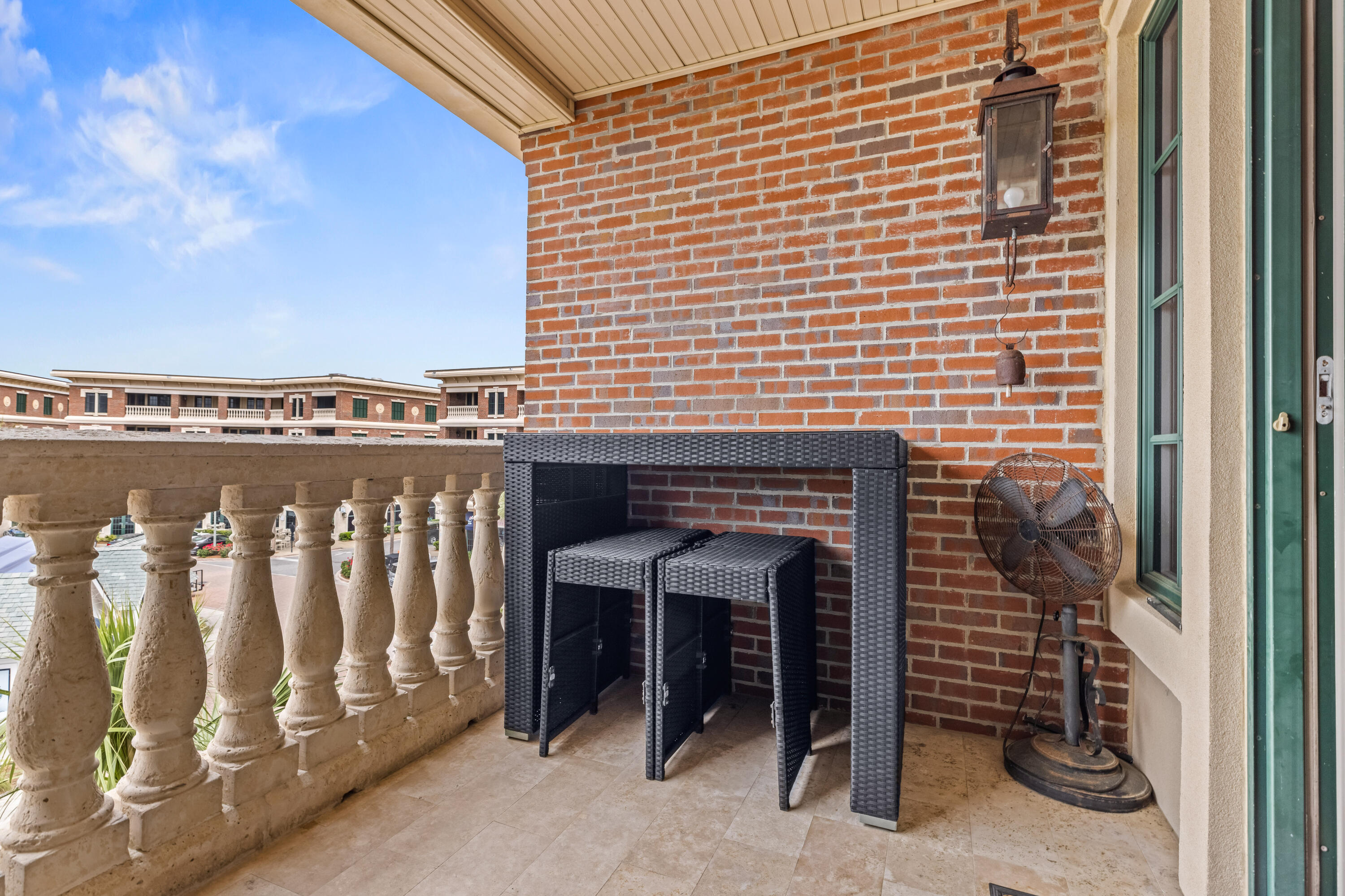 10343 East County Highway 30A, Unit 305 Inlet Beach, FL 32413 - Photo 8 of 32 a view of a balcony with furniture