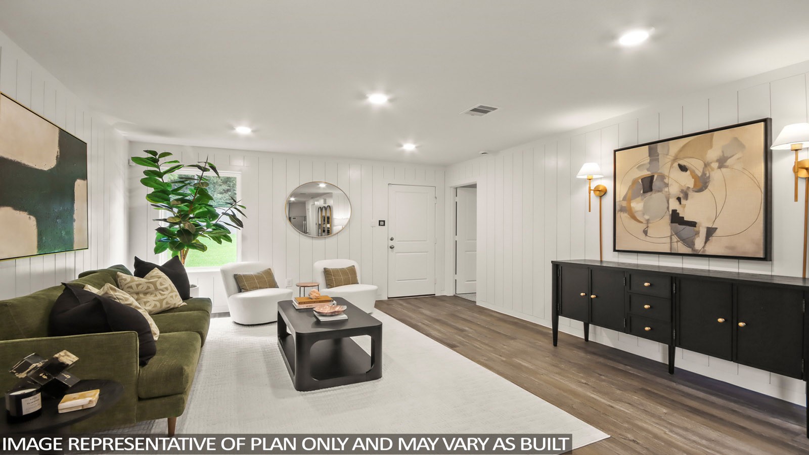 949 Sutherland Falls Street Conroe, TX 77303 - Photo 10 of 30 a living room with furniture and a dresser