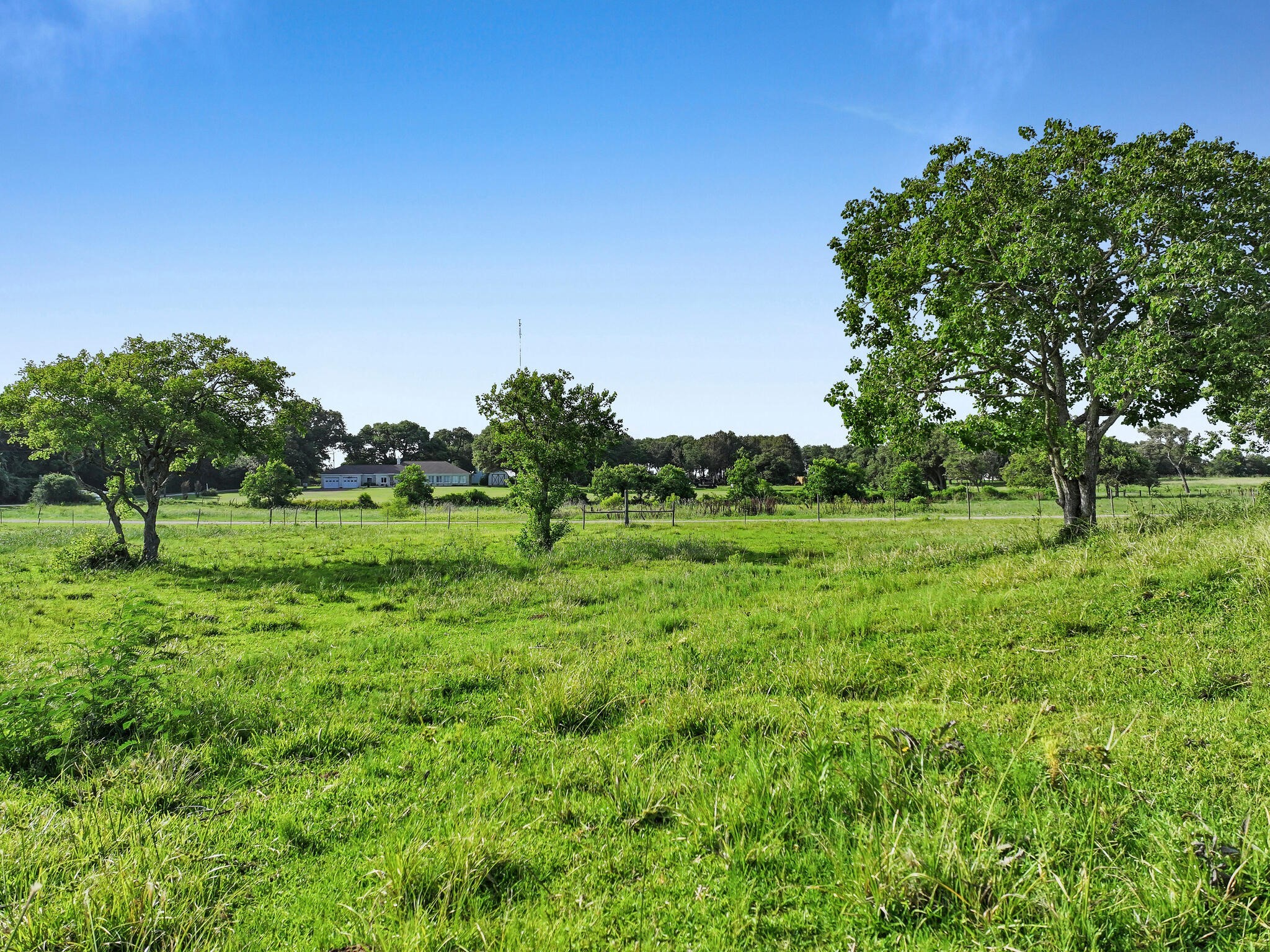 1212 High School Road Port Bolivar, TX 77650 - Photo 19 of 50 a view of grassy field with trees