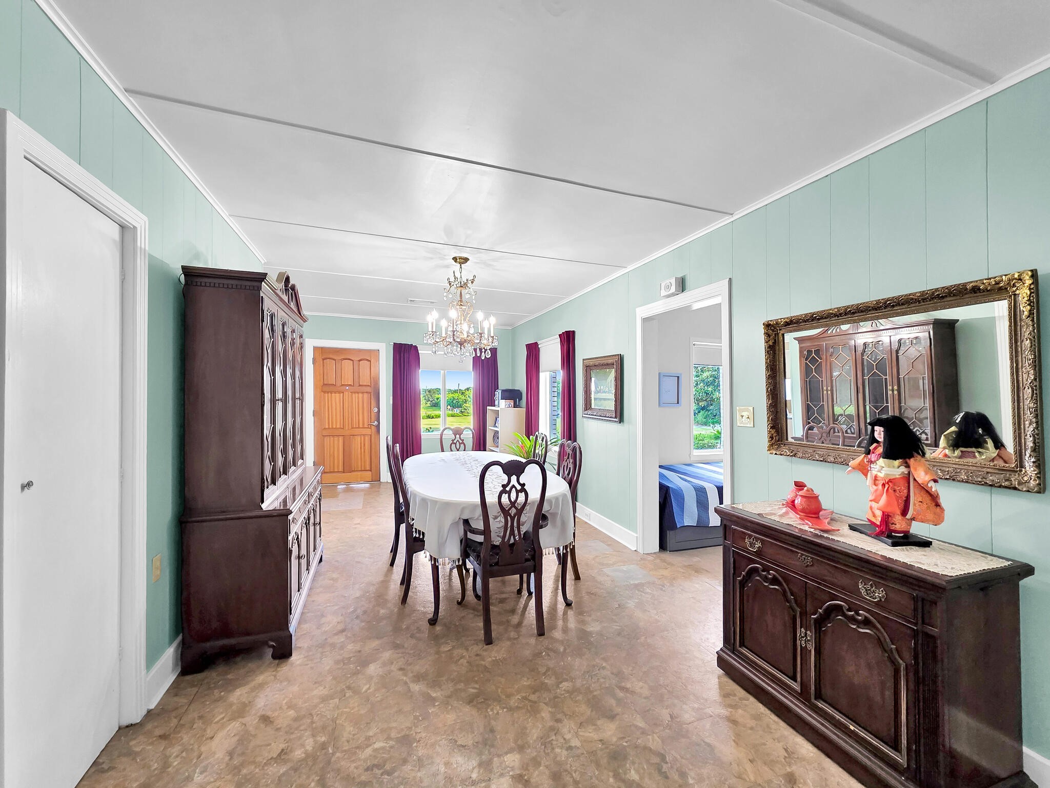 1212 High School Road Port Bolivar, TX 77650 - Photo 28 of 50 a living room with furniture and a flat screen tv