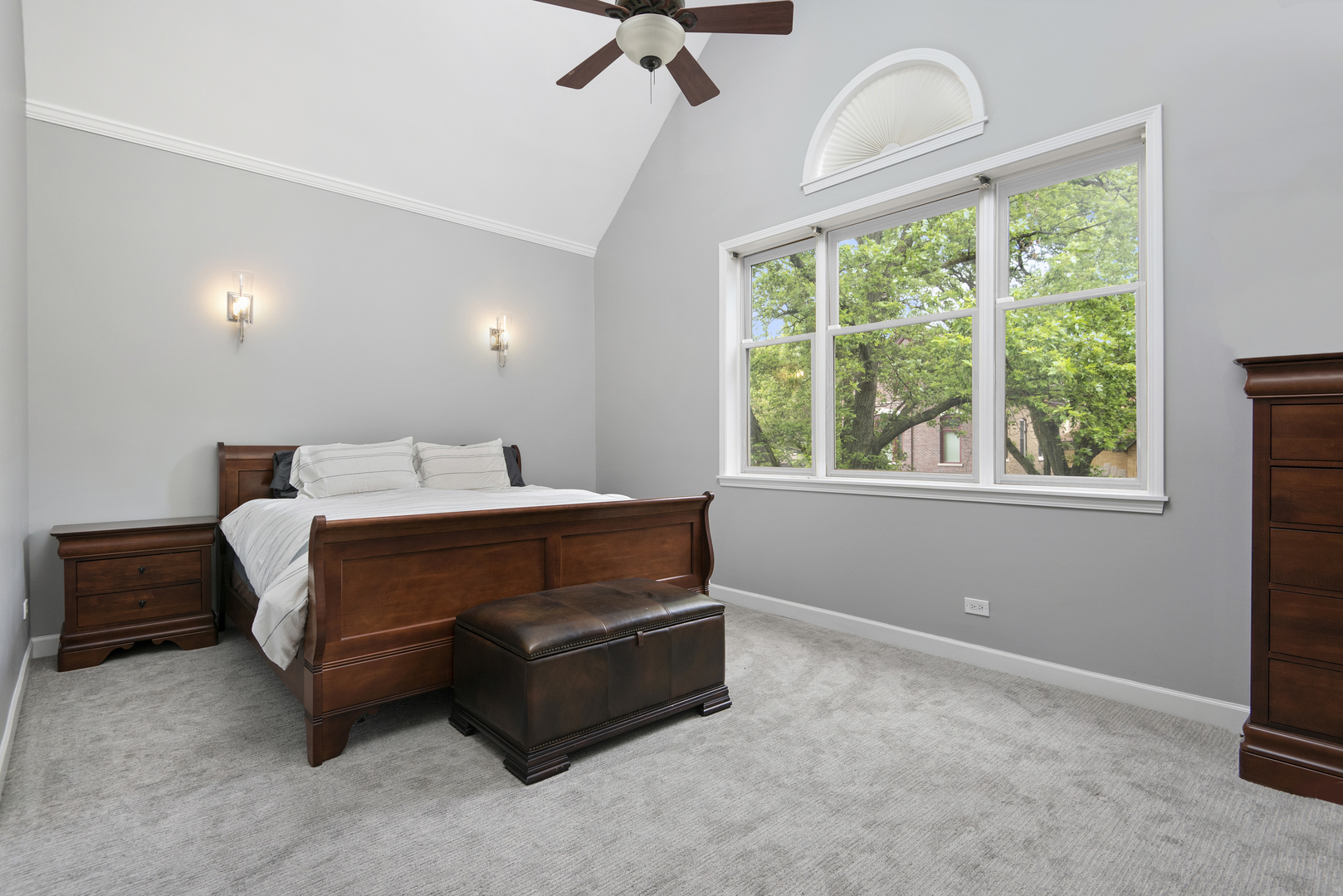 2918 North Racine Avenue Chicago, IL 60657 - Photo 12 of 26 a bed room with a bed and a chair