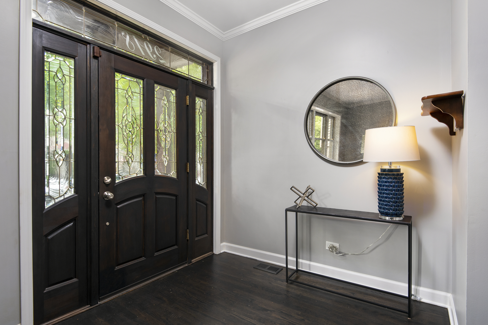 2918 North Racine Avenue Chicago, IL 60657 - Photo 3 of 26 a view of a entryway door with wooden floor