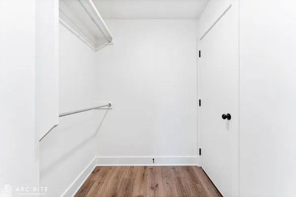 wooden floor in an empty room