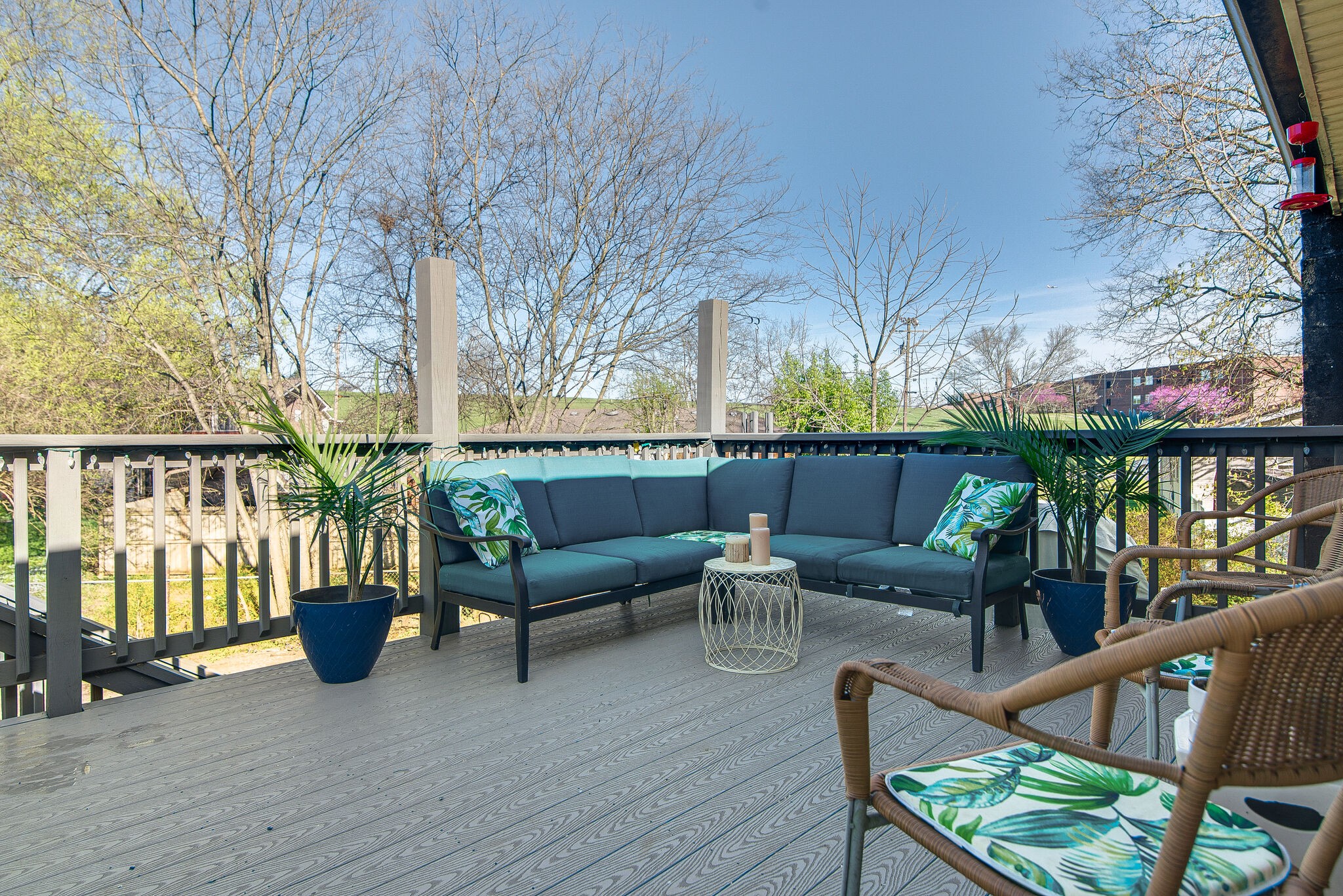 1225 Neelys Bend Road Madison, TN 37115 - Photo 12 of 32 a view of a patio with couches chairs and wooden floor