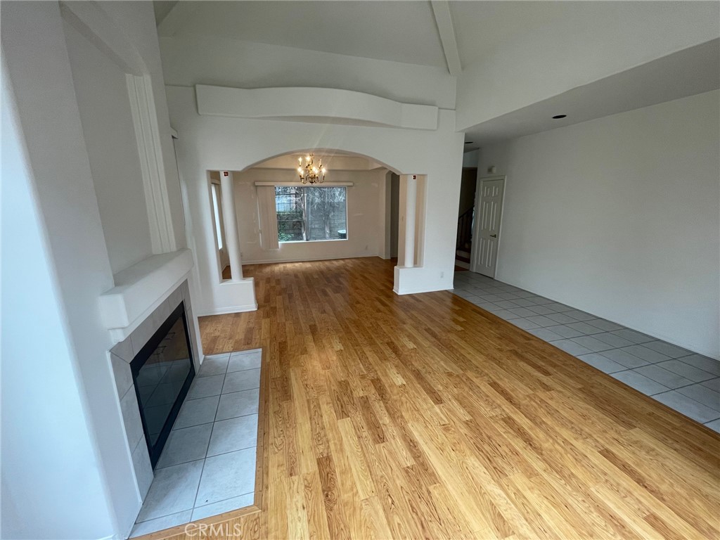 10010 Reseda Boulevard, Unit D Northridge, CA 91324 - Photo 3 of 22 a view of livingroom with furniture and a fireplace