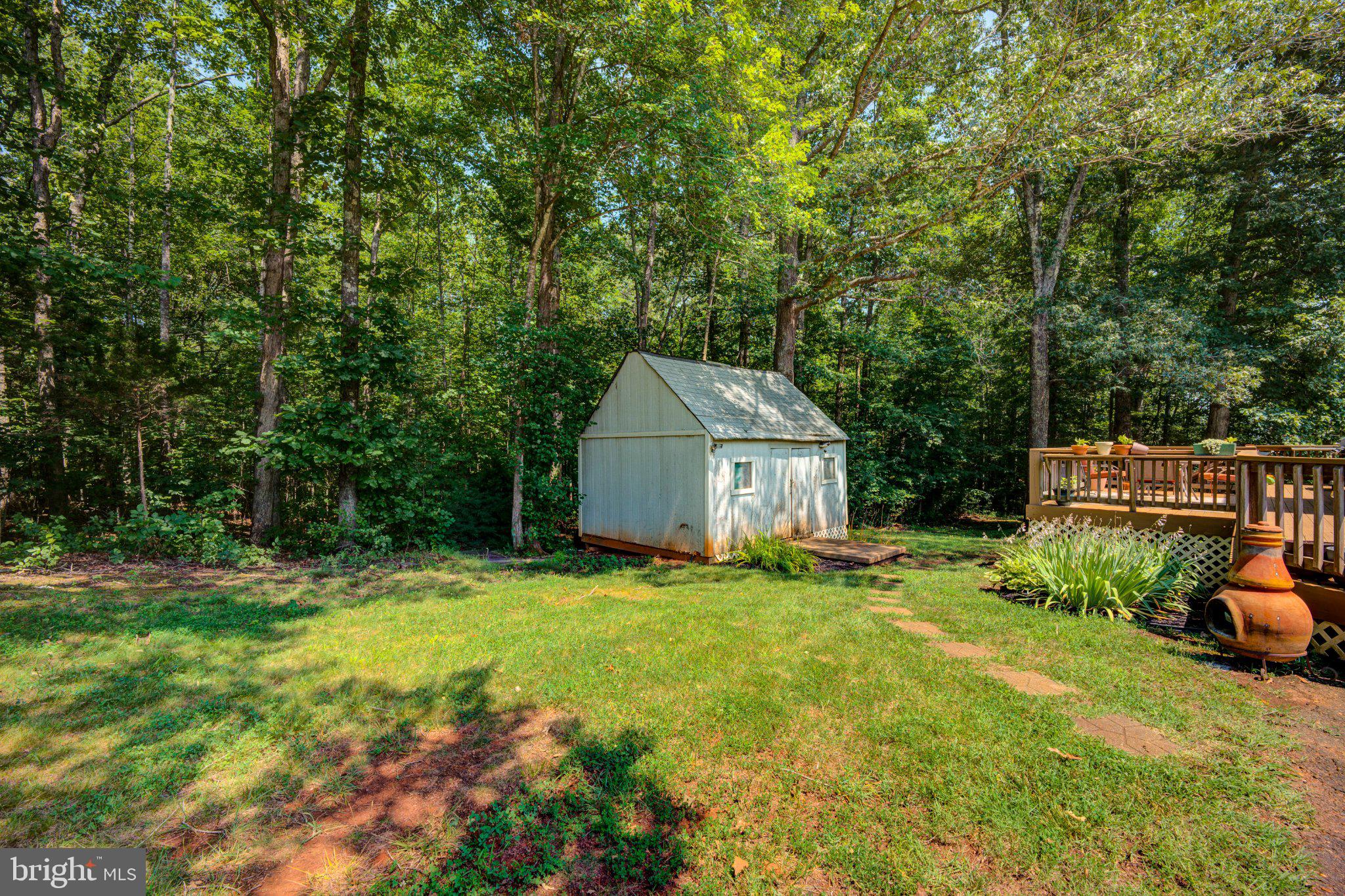 9595 Roys Lane Culpeper, VA 22701 - Photo 43 of 61 Serene backyard retreat in nature.
