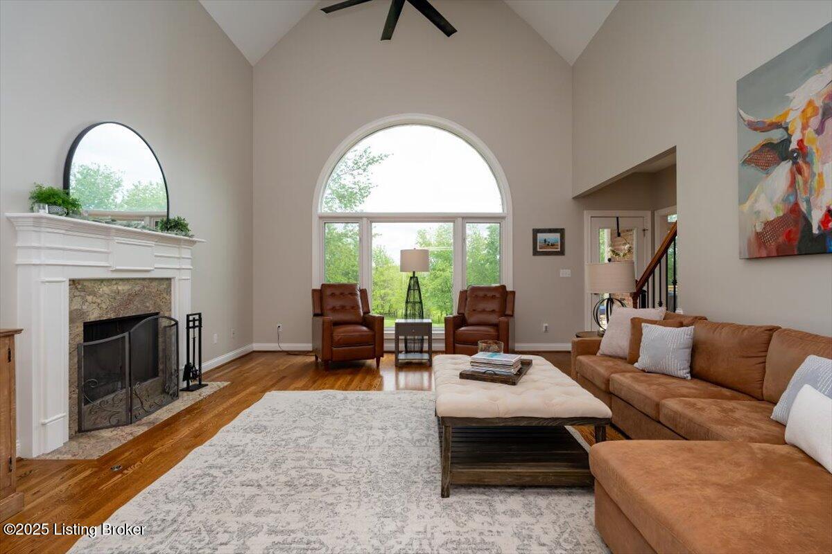 10801 Little Pond Road Goshen, KY 40026 - Photo 22 of 73 Spacious great room with large bank of windows