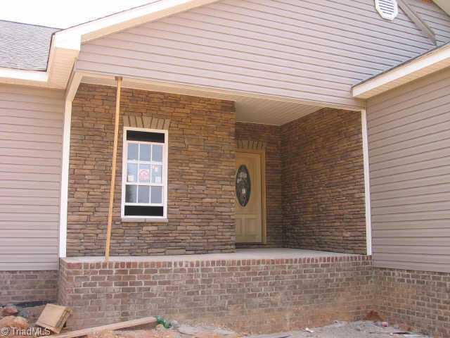 8680 Center Grove Church Road Clemmons, NC 27012 - Photo 2 of 8 Other. Stonework on Entrance