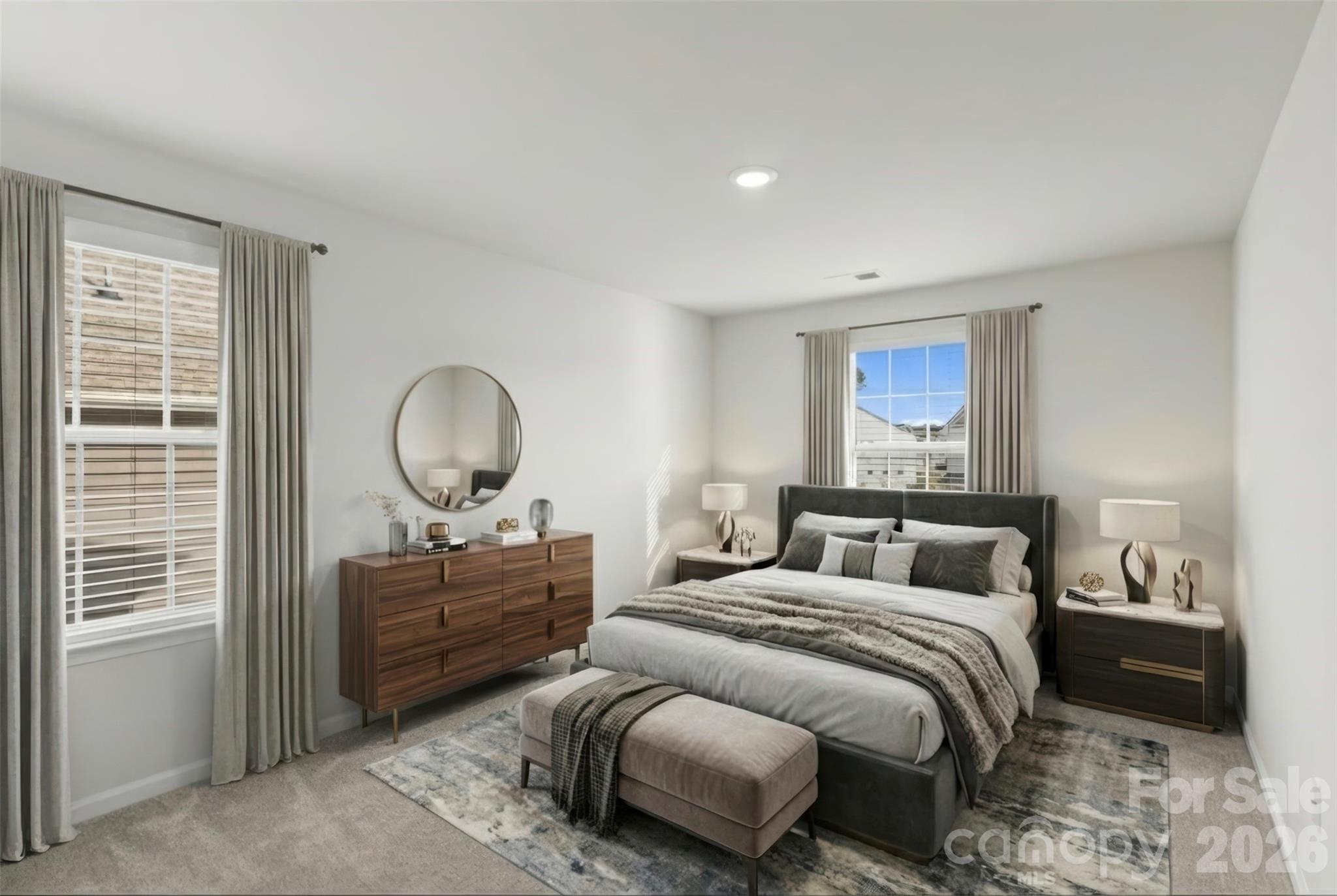 15224 Lake Ridge Road Charlotte, NC 28278 - Photo 24 of 32 a bedroom with bed and a window