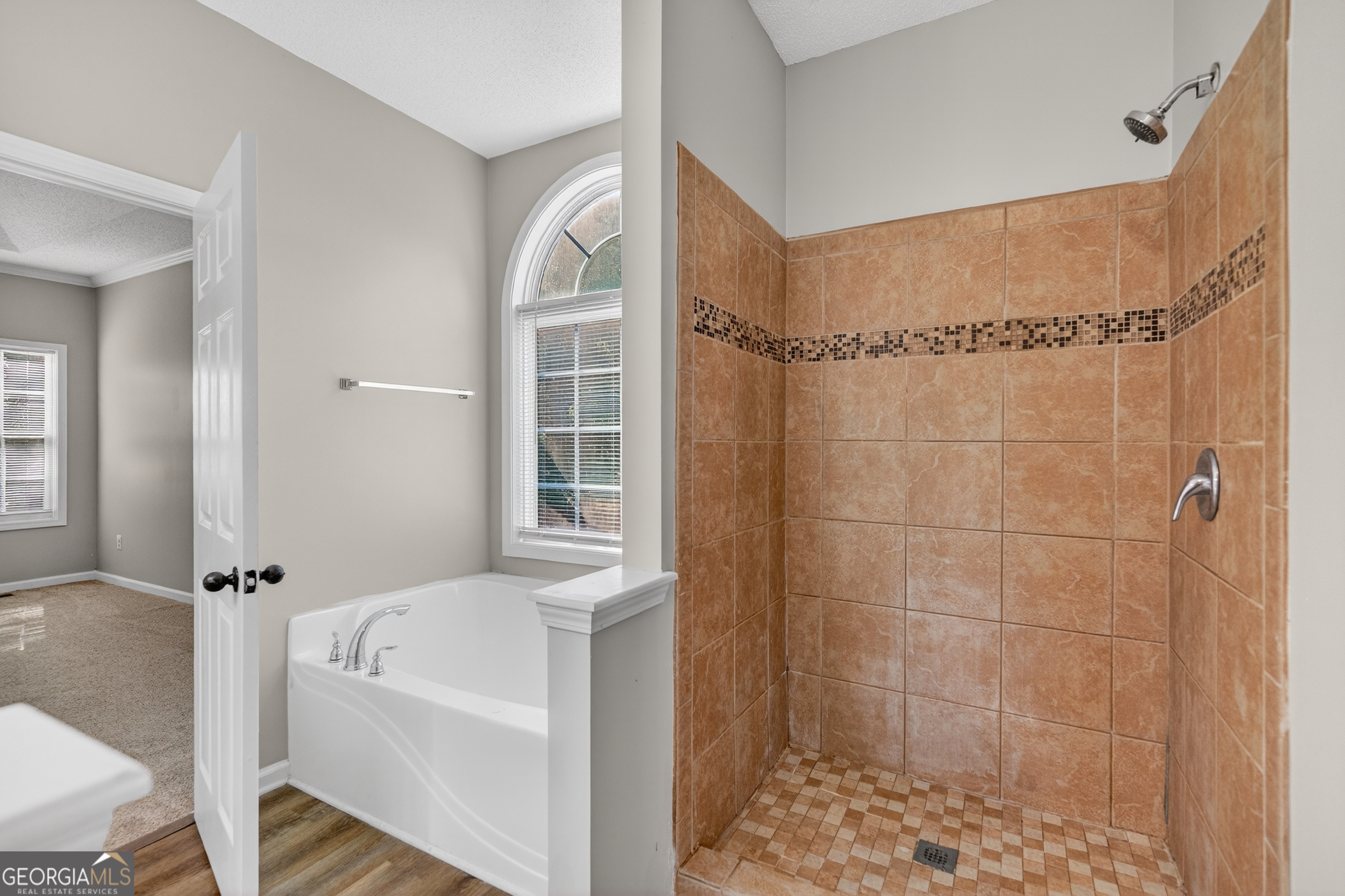 178 Rachel Boulevard Temple, GA 30179 - Photo 24 of 30 a bathroom with a bathtub and shower