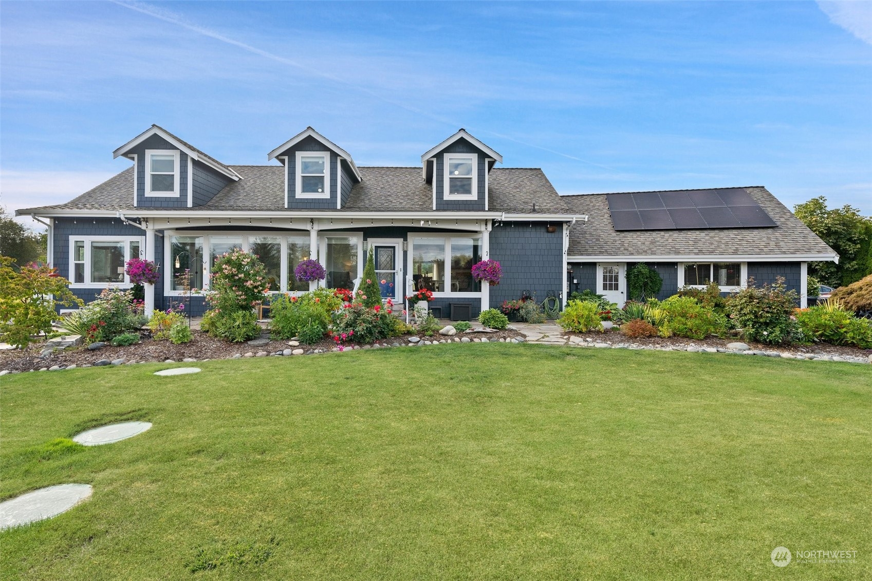 9435 Weidkamp Road Lynden, WA 98264 - Photo 2 of 40 front view of a house with a yard