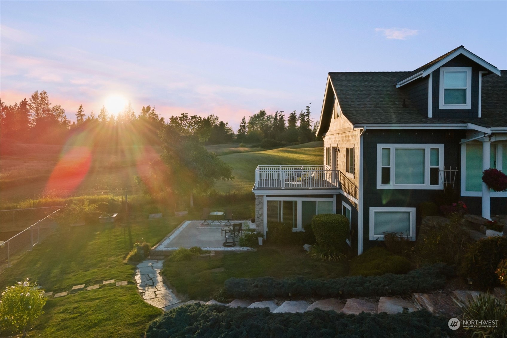9435 Weidkamp Road Lynden, WA 98264 - Photo 38 of 40 a view of a house with a yard