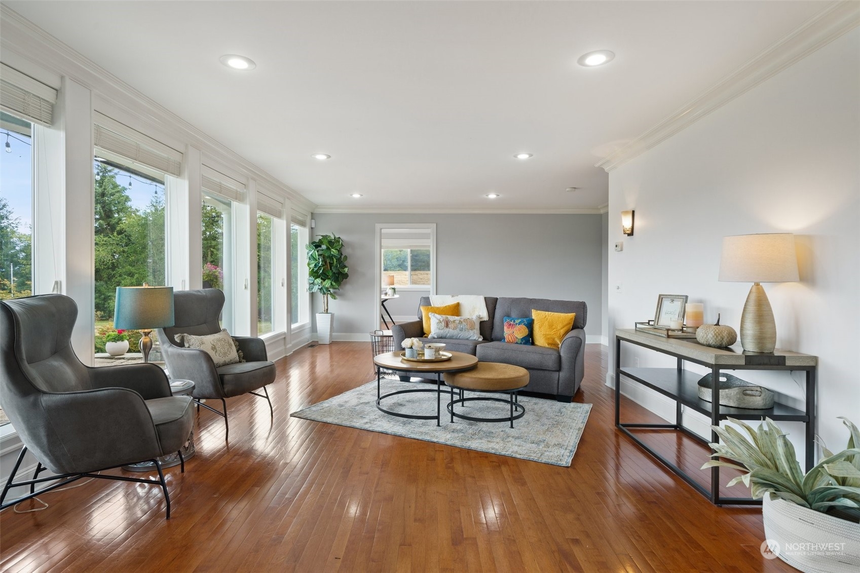 9435 Weidkamp Road Lynden, WA 98264 - Photo 8 of 40 a living room with furniture and wooden floor