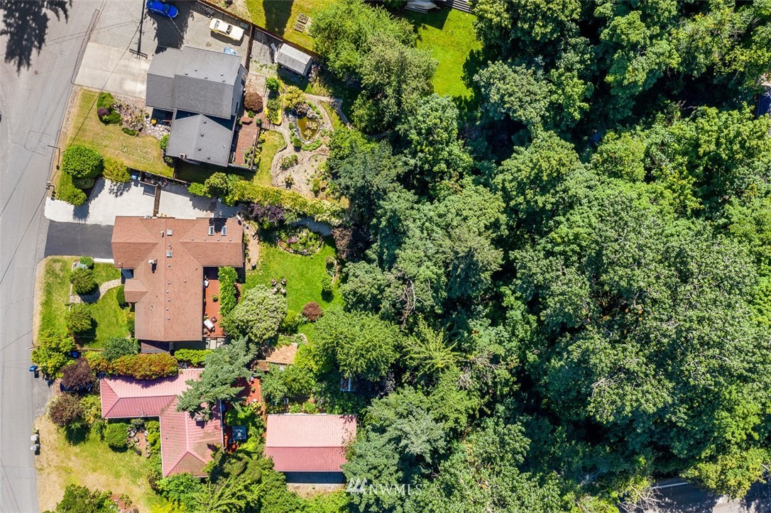 507 South 38th Court Renton, WA 98055 - Photo 30 of 40 an aerial view of residential house with outdoor space and swimming pool