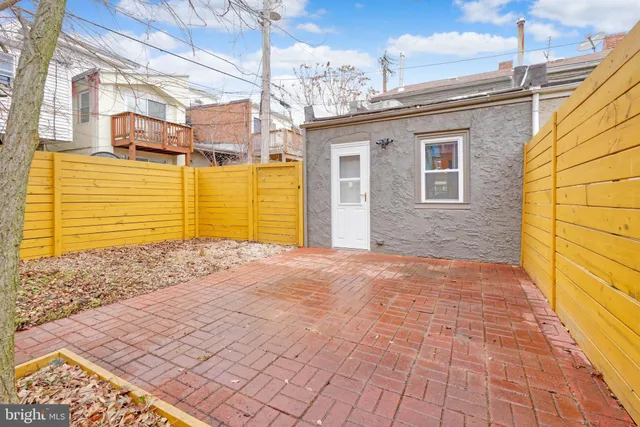 a view of front door of house