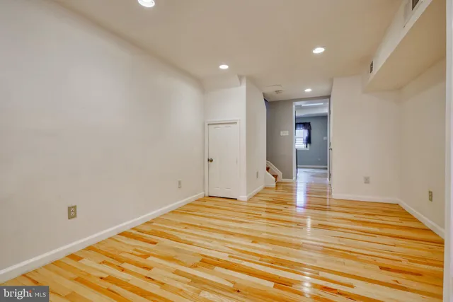 a view of empty room