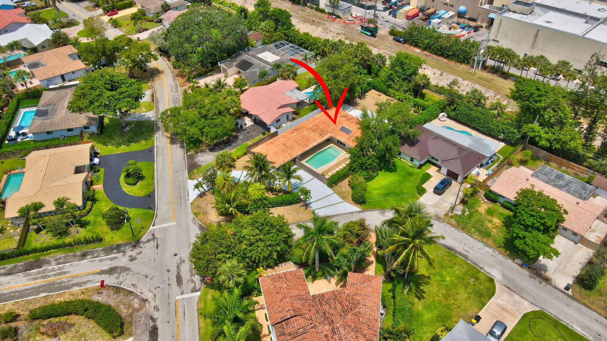 701 Northwest 8th Avenue Boca Raton, FL 33486 - Photo 35 of 40 Aerial View