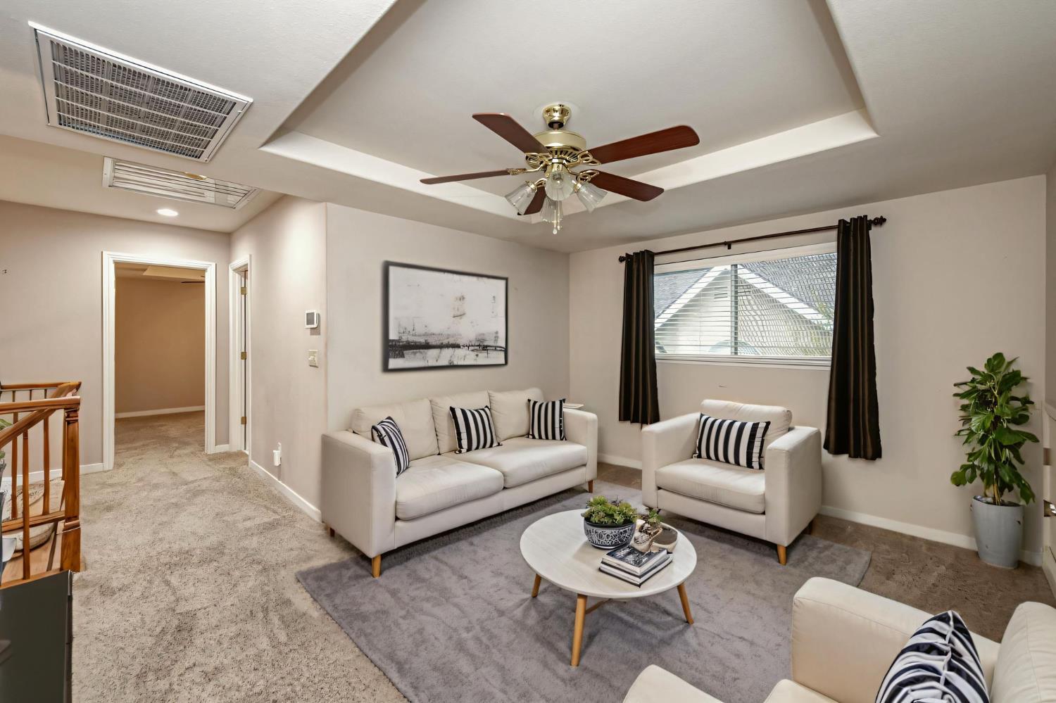 3014 West Brompton Lane Fresno, CA 93711 - Photo 24 of 71 Den/loft upstairs. Digitally furnished.