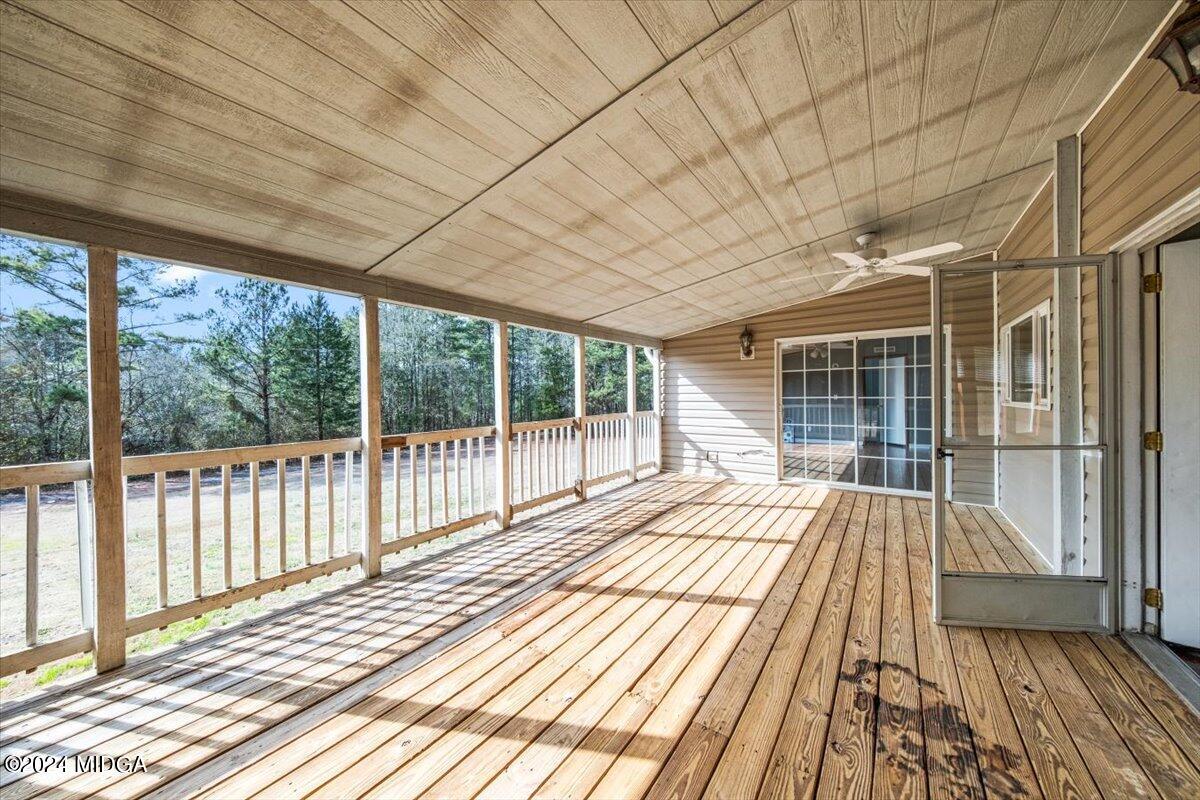 647 Gose Road Forsyth, GA 31029 - Photo 2 of 34 a view of balcony with wooden floor