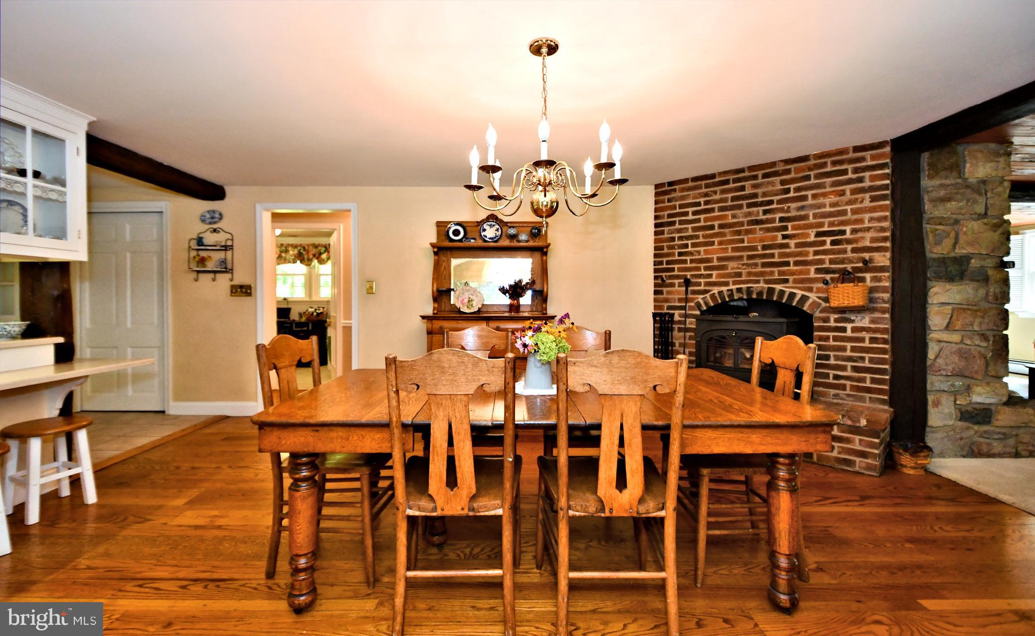 303 Shadynook Road Harleysville, PA 19438 - Photo 18 of 106 Dining Room with Fireplace