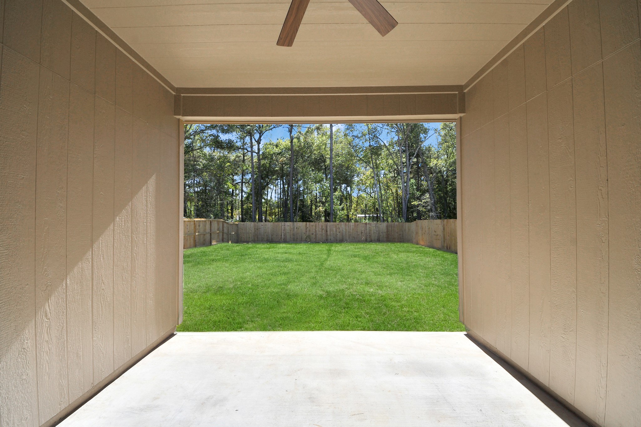 16276 Jeet Street Conroe, TX 77306 - Photo 32 of 36 a view of outdoor space and yard