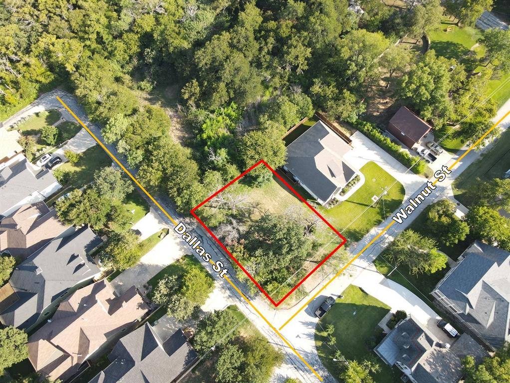 Tbd Walnut Street Argyle, TX 76226 - Photo 3 of 3 an aerial view of a house