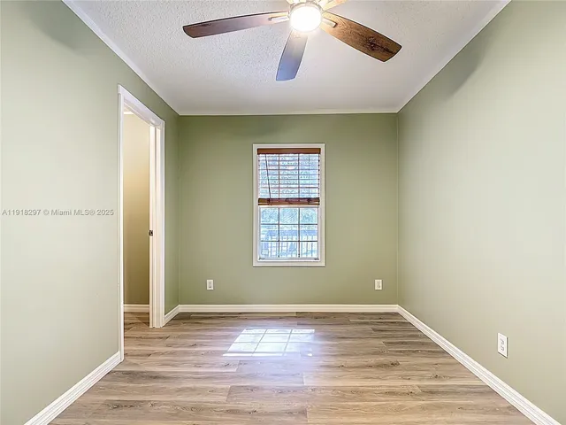 a view of small space with racks on the wall