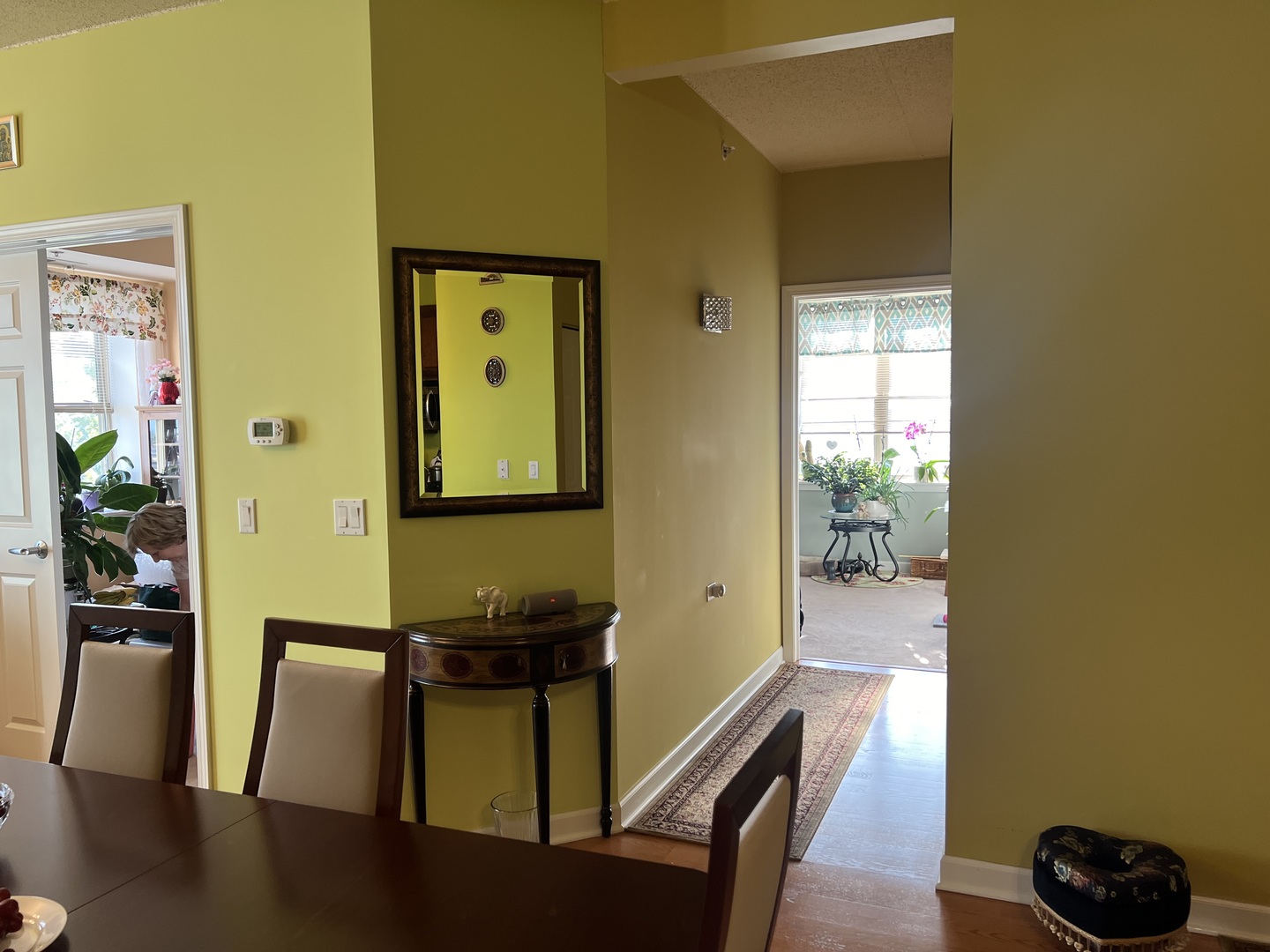 9355 Irving Park Road, Unit 522 Schiller Park, IL 60176 - Photo 12 of 24 a view of a hallway with furniture and wooden floor