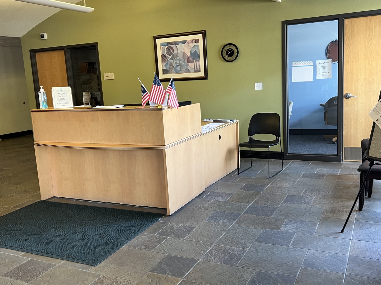 9355 Irving Park Road, Unit 522 Schiller Park, IL 60176 - Photo 5 of 24 a bed room with a bed and a refrigerator