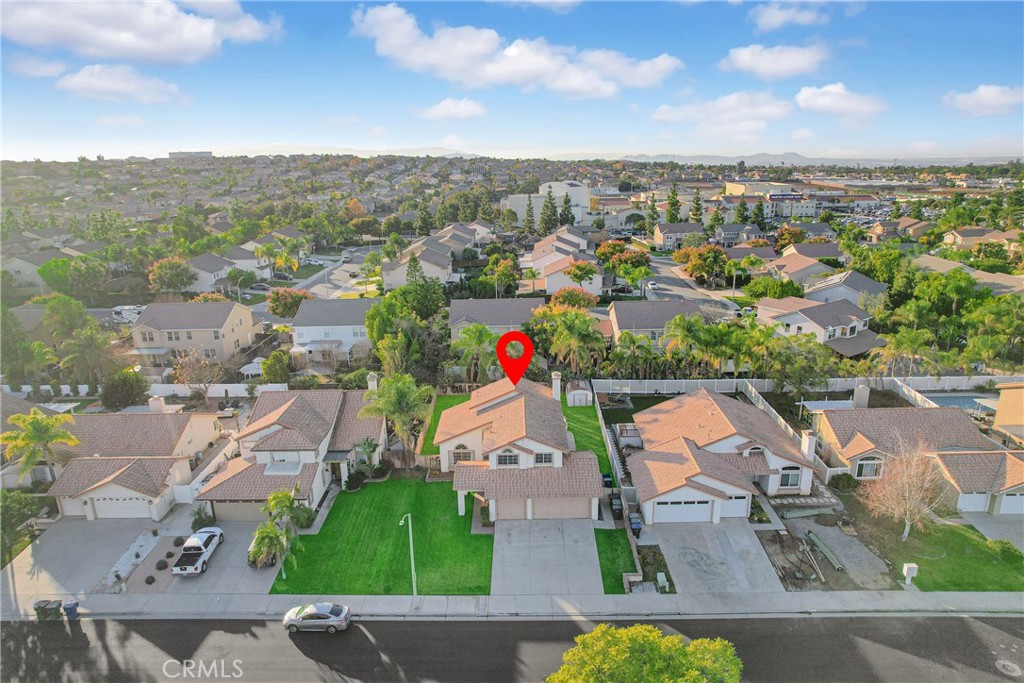 9253 Sunridge Drive Riverside, CA 92508 - Photo 46 of 54 an aerial view of residential houses with outdoor space and river