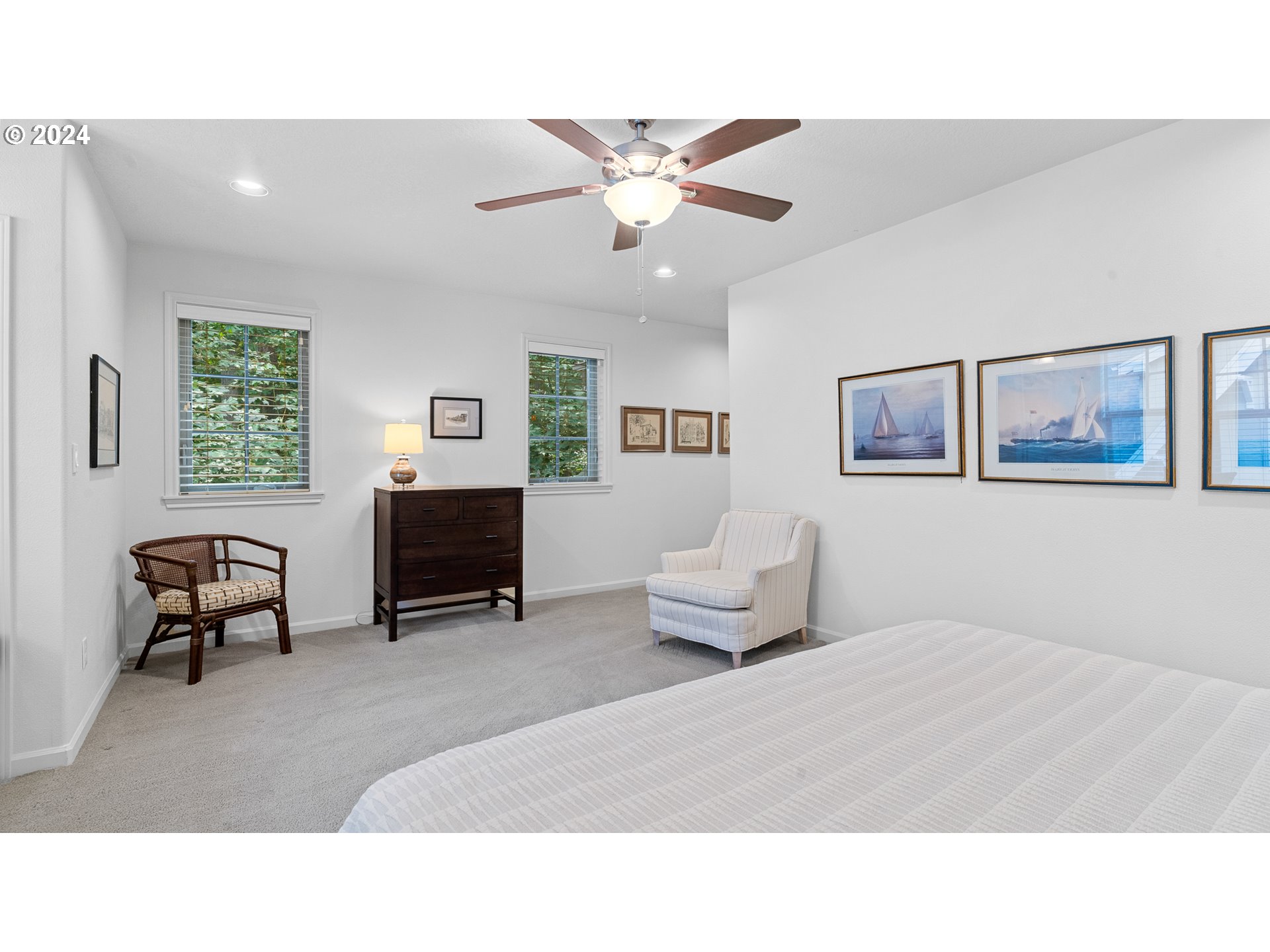 4511 Oakridge Road Lake Oswego, OR 97035 - Photo 28 of 44 a living room with furniture and windows