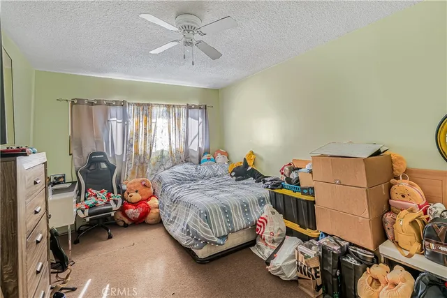 an aerial view of a building