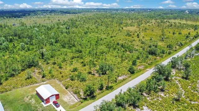 a view of an outdoor space with a lake view