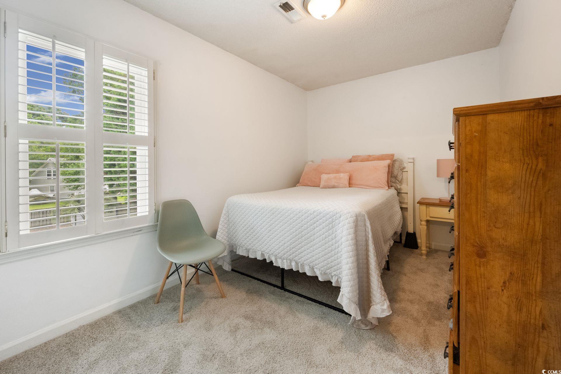 33 Great Lakes Road Pawleys Island, SC 29585 - Photo 21 of 30 Bedroom with carpet floors