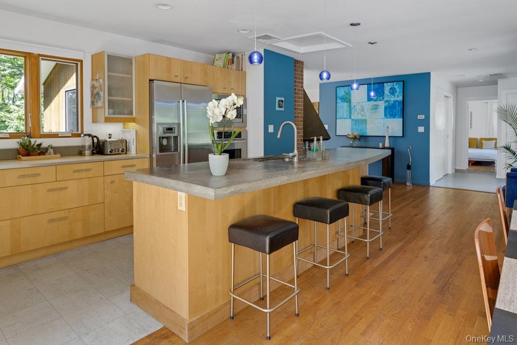2 Buttermilk Falls Road Nyack, NY 10960 - Photo 8 of 41 a kitchen with stainless steel appliances granite countertop counter space a sink and cabinets