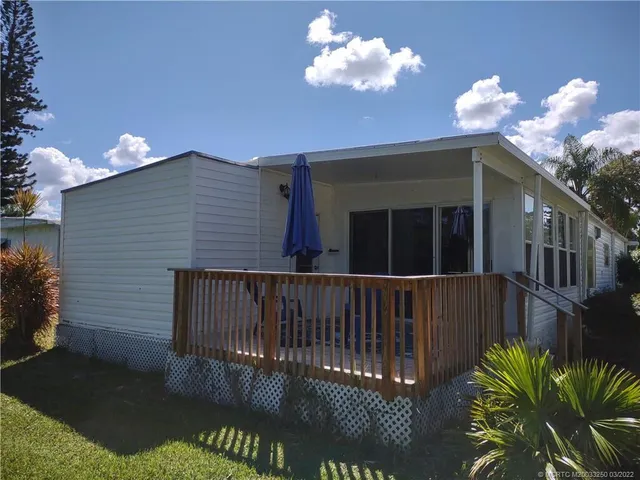 a view of a house with a balcony