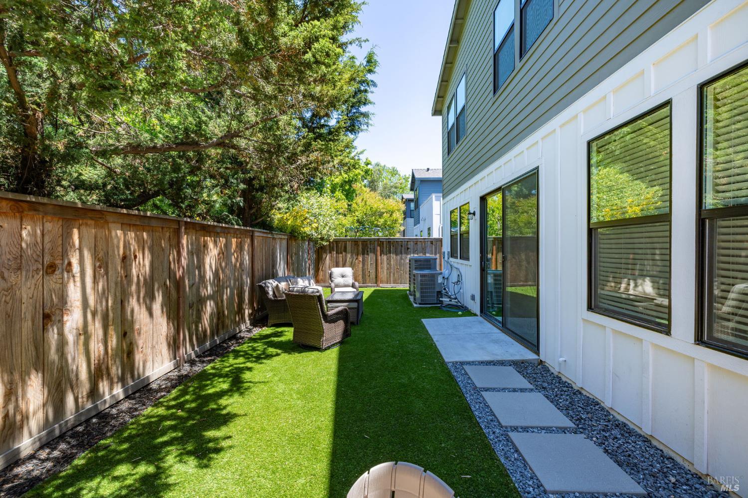 2215-2217 Versaro Drive Santa Rosa, CA 95403 - Photo 38 of 45 a view of backyard with green space