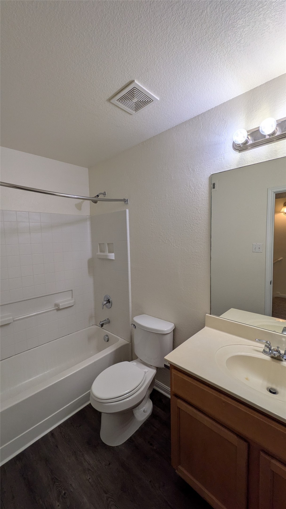 262 Trestle Tree San Marcos, TX 78666 - Photo 13 of 18 a bathroom with a sink a toilet and shower