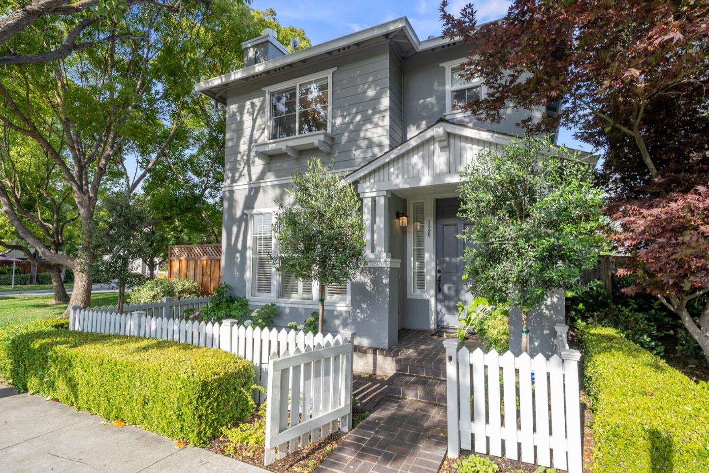 120 Harrison Avenue Campbell, CA 95008 - Photo 39 of 48 a front view of a house with a porch