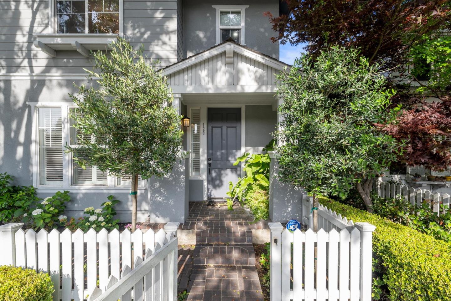 120 Harrison Avenue Campbell, CA 95008 - Photo 42 of 48 a front view of house and yard with green space