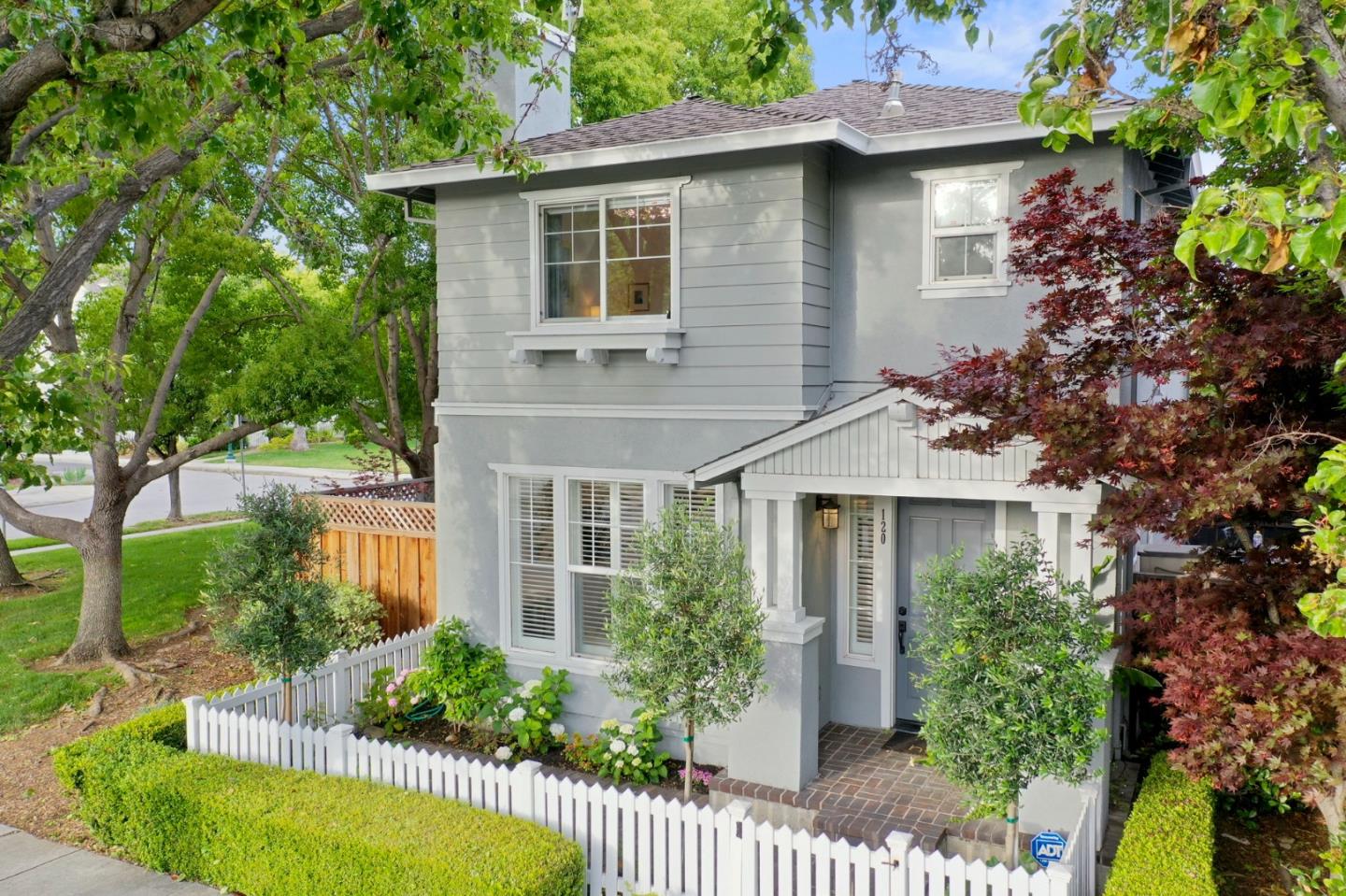 120 Harrison Avenue Campbell, CA 95008 - Photo 47 of 48 a front view of a house with garden